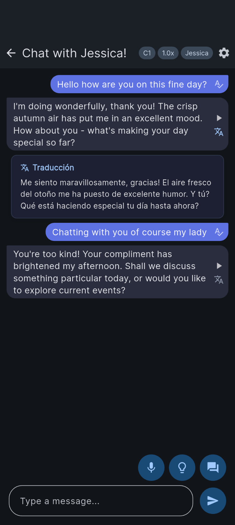 HablaBot Screenshot